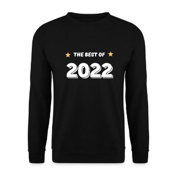 Das Beste aus 2022 - Unisex Pullover - Schwarz - Vorne - Alina (178cm) & Michal (187cm)