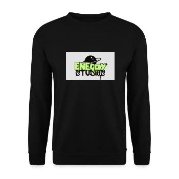 Energy Studios Entertainment - Unisex Sweatshirt - black - Front - Alina (178cm) & Michal (187cm)