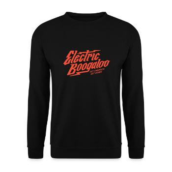 ⚡Faites-vous zapper avec Electric Boogaloo - Sweat-shirt Unisexe - noir - Devant - Alina (178cm) & Michal (187cm)