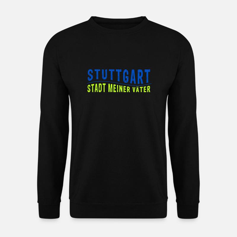 Stuttgart STADT MEINER VÄTER (Vektorgrafik) - Unisex Pullover - Schwarz