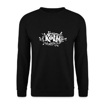 Köln - Unisex Pullover - Schwarz - Vorne - Alina (178cm) & Michal (187cm)