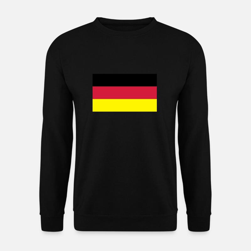 deutschlandflagge - Unisex Pullover - Schwarz