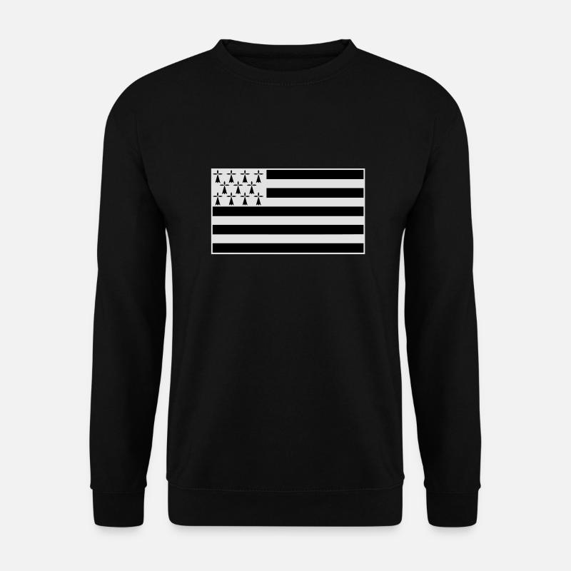 drapeau_breton - Unisex Pullover - Schwarz