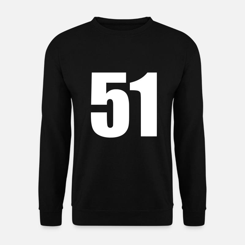 51 - Unisex Pullover - Schwarz