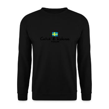 C&R Schweden Tour - Unisex Pullover - Schwarz - Vorne - Alina (178cm) & Michal (187cm)
