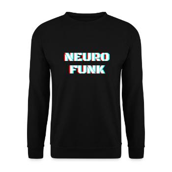 Neurofunk DnB Drum n Bass - Sweat-shirt Unisexe - noir - Devant - Alina (178cm) & Michal (187cm)