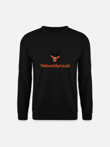 Weihnachtsmarkt - Unisex Pullover - Schwarz