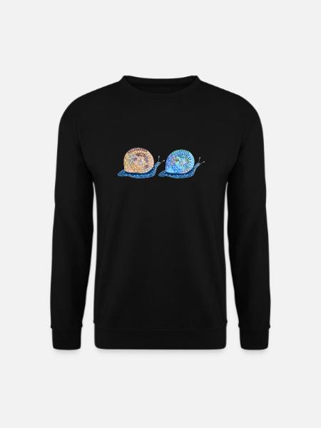 Snails - Unisex Sweatshirt - black