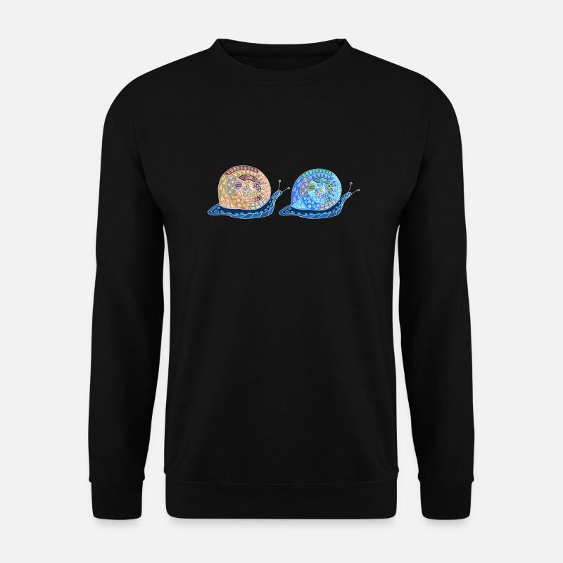 Snails - Unisex Sweatshirt - black