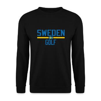 Suède Golf - Sweat-shirt Unisexe - noir - Devant - Alina (178cm) & Michal (187cm)