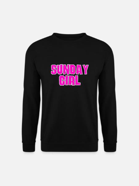 Fille du dimanche - Sweat-shirt Unisexe - noir