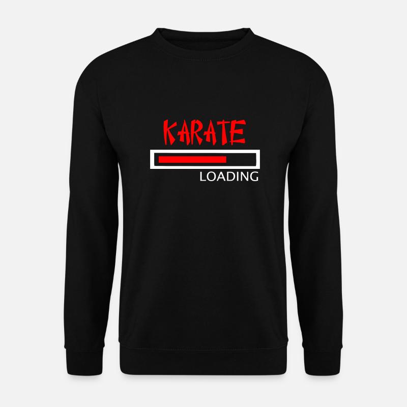 karate loading - Unisex Sweatshirt - black