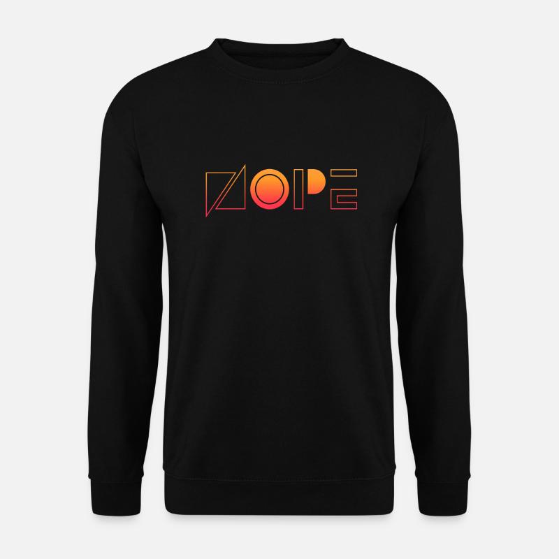 NOPE - sei kein ja-Sager! - Unisex Pullover - Schwarz