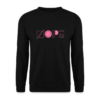 NOPE - ne soyez pas un béni-oui-oui! - Sweat-shirt Unisexe - noir - Devant - Alina (178cm) & Michal (187cm)