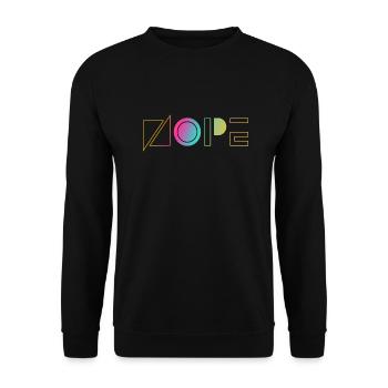 NOPE - sei kein ja-Sager! - Unisex Pullover - Schwarz - Vorne - Alina (178cm) & Michal (187cm)