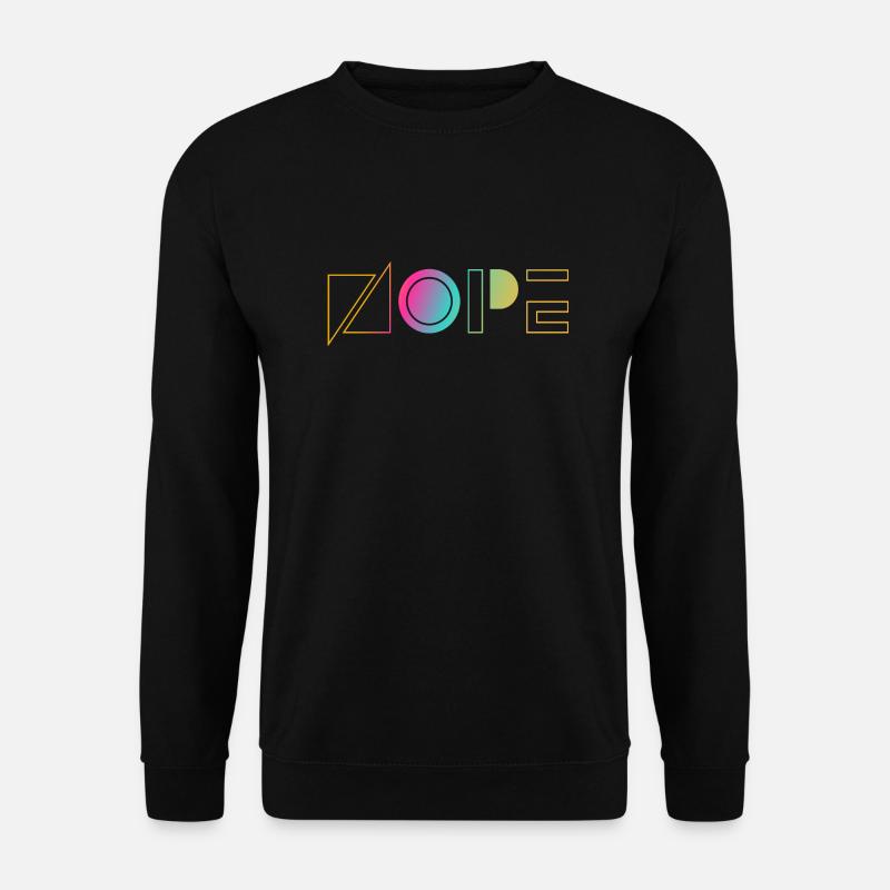 NOPE - sei kein ja-Sager! - Unisex Pullover - Schwarz