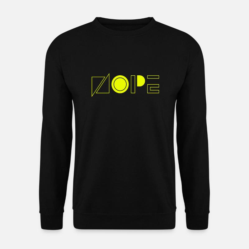 NOPE - sei kein ja-Sager! - Unisex Pullover - Schwarz