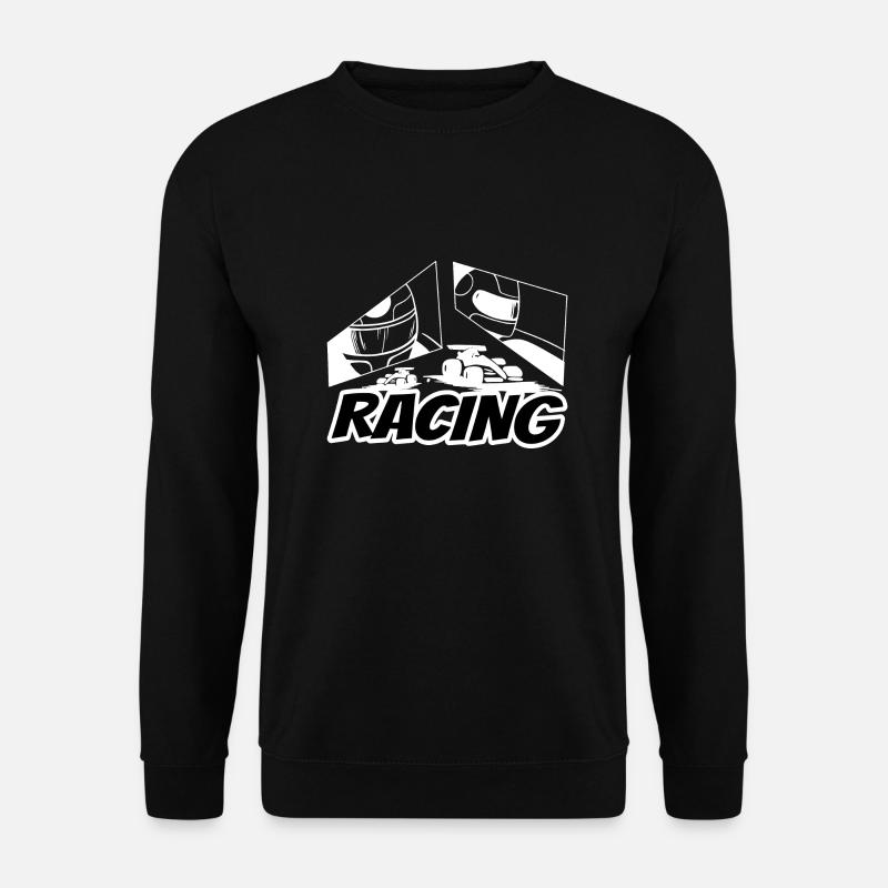 Racing competition race fastest possible time - Unisex Sweatshirt - black