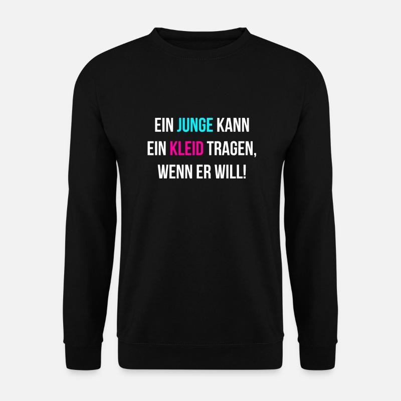Gleichberechtigung Pride glücklich - Unisex Pullover - Schwarz