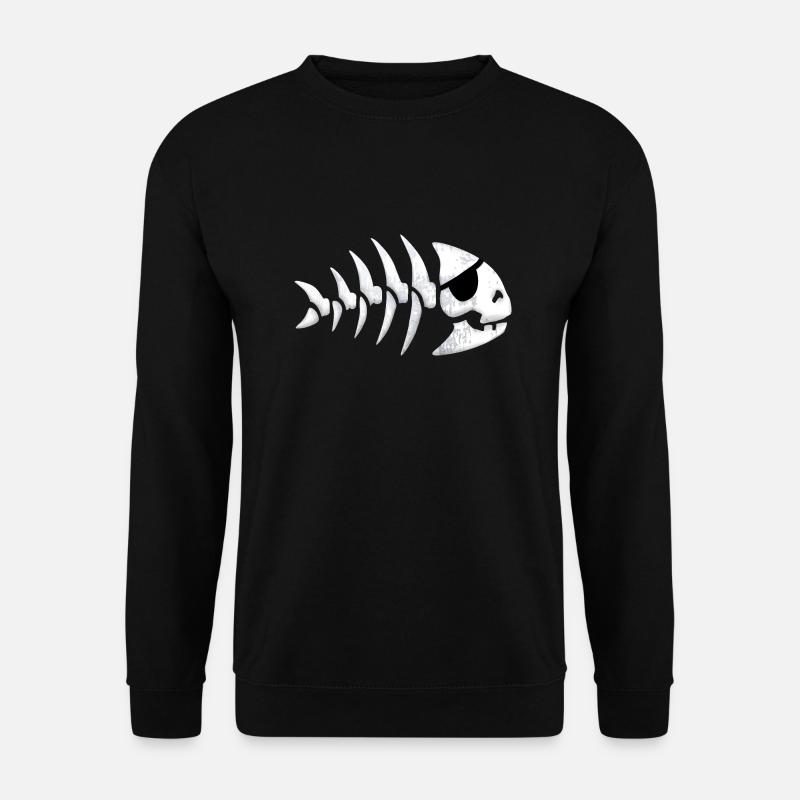 Piratenfisch - Unisex Pullover - Schwarz