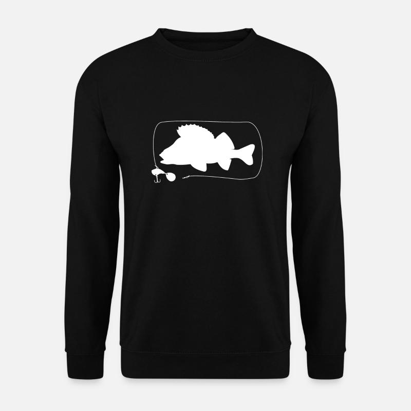 Perchoir avec jig spinner - Sweat-shirt Unisexe - noir