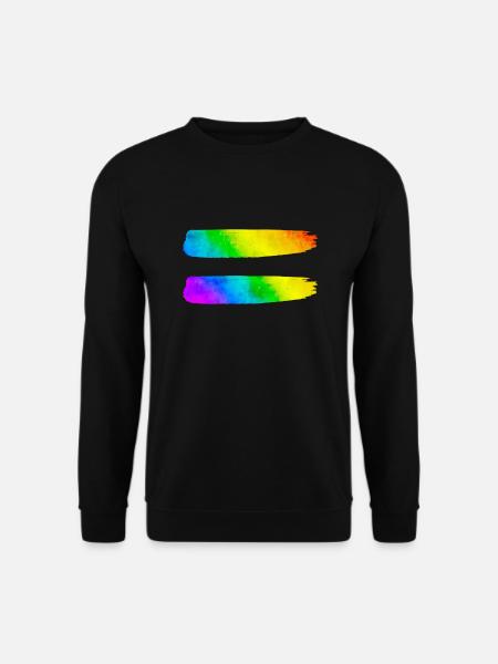 Gleichberechtigung LGBT Pride Bewusstsein Schwul Lesben - Unisex Pullover - Schwarz