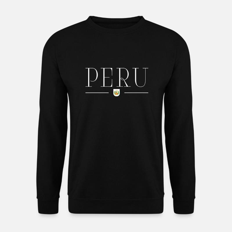 I love Peru - Unisex Sweatshirt - black