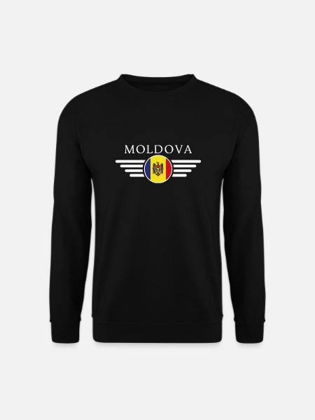 Moldova Style T-Shirt - Unisex Sweatshirt - black