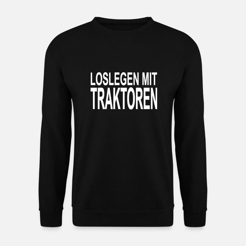 Traktor - Unisex Pullover - Schwarz