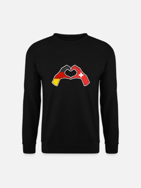 Swiss Germany Switzerland - Unisex Sweatshirt - black