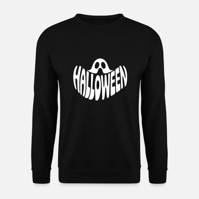 Ghost - Logo d’Halloween cool - Sweat-shirt Unisexe - noir