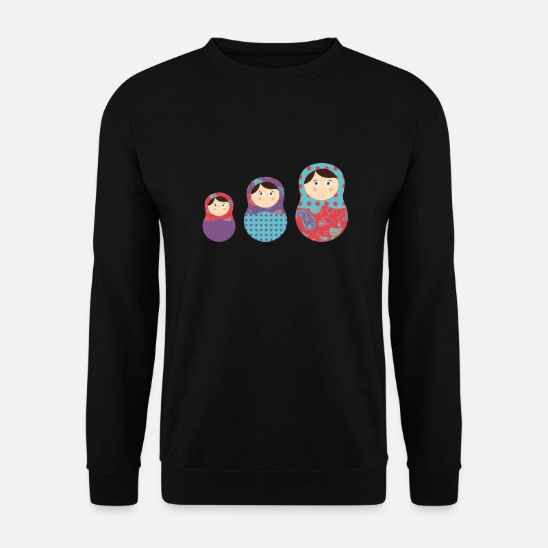 matriochkas - Unisex Sweatshirt - black