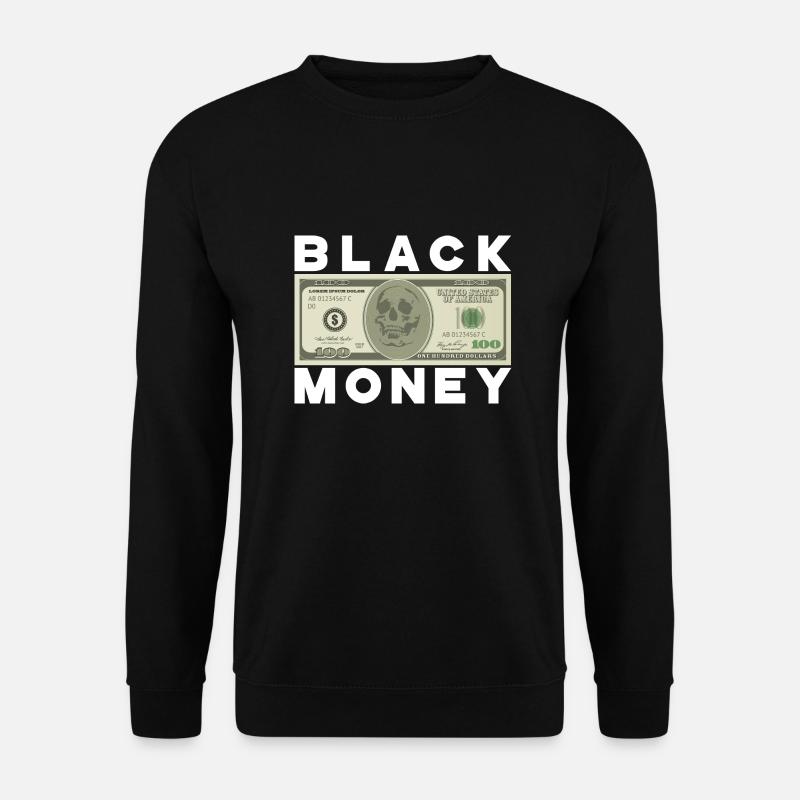 BLACK MONEY - Unisex Pullover - Schwarz