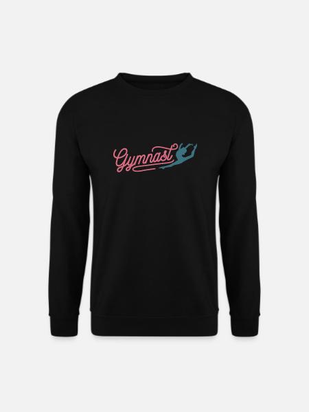 Gymnastik Turnen Turner Kunstturnen Athletik - Unisex Pullover - Schwarz