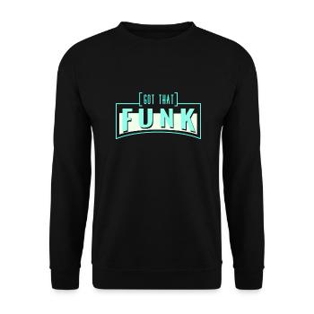 Jazz Musik Soul Funk Musikstil Musikrichtung Shirt - Unisex Pullover - Schwarz - Vorne - Alina (178cm) & Michal (187cm)