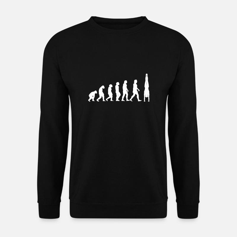 Handstand Evolution Gymnastics turnen Calisthenics - Unisex Pullover - Schwarz