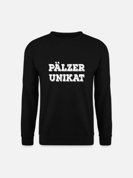 Pälzer Unikat Pfalz - Unisex Pullover - Schwarz