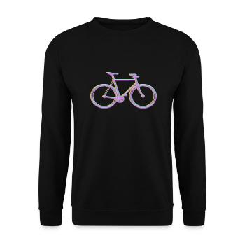 Vélos vélos de course cadeau été summer - Sweat-shirt Unisexe - noir - Devant - Alina (178cm) & Michal (187cm)