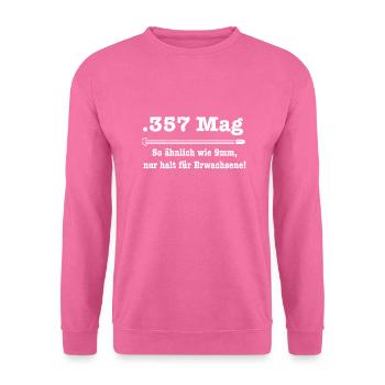 .357 Magnum - Unisex Pullover - Pink - Vorne