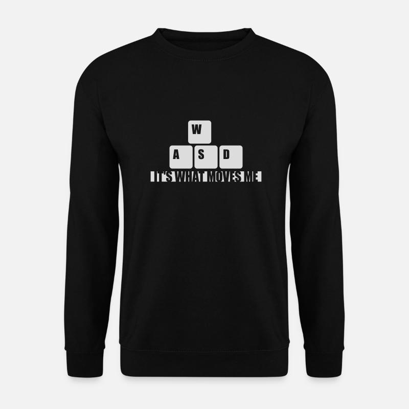 its what moves me - Unisex Sweatshirt - black