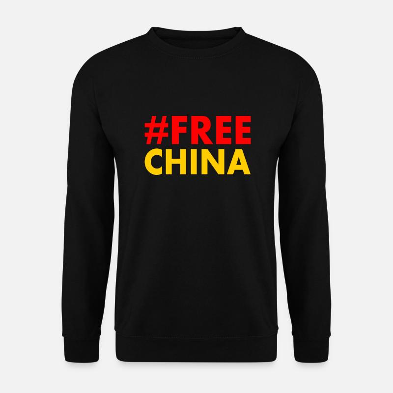 Free china - Unisex Pullover - Schwarz