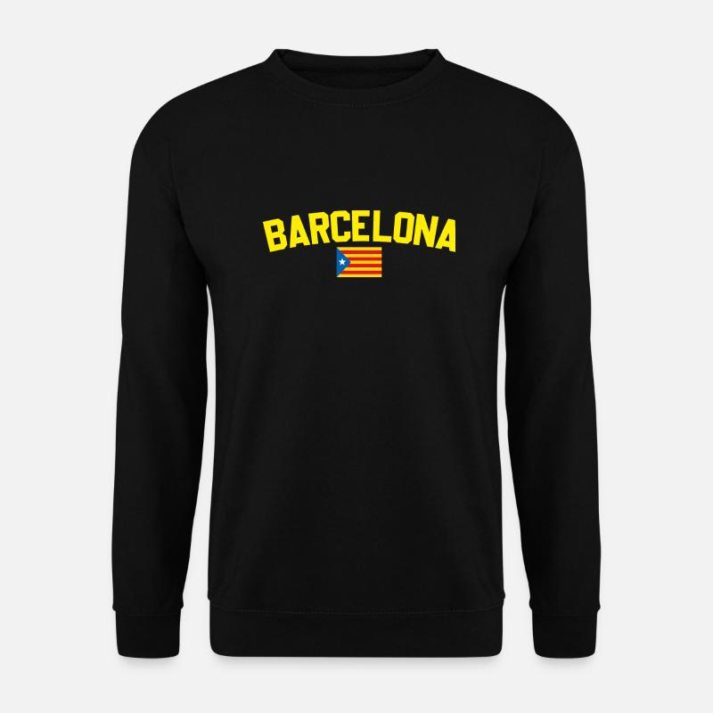 Barcelone - Sweat-shirt Unisexe - noir