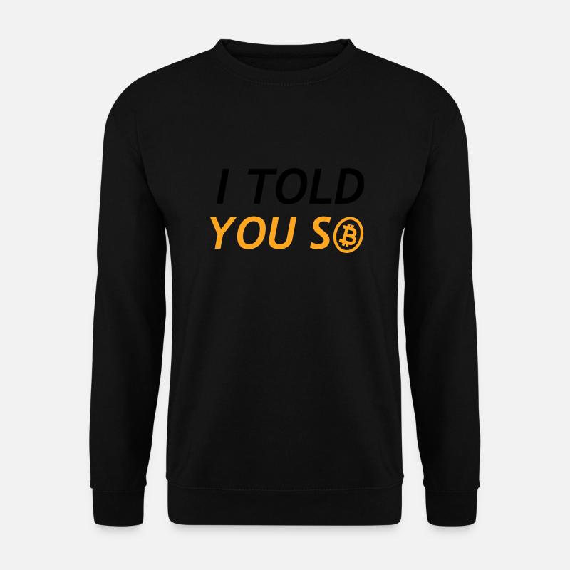 Bitcoin Trading Crypto Stocks - Unisex Sweatshirt - black