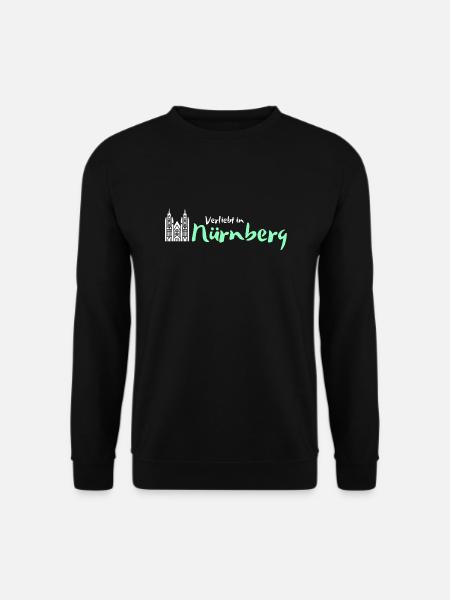Verliebt in Nürnberg - Unisex Pullover - Schwarz