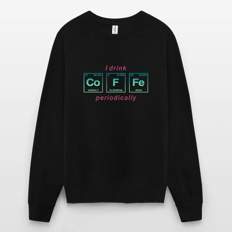 CAFÉ - avec des éléments du système persiode Sweat-shirt Unisexe