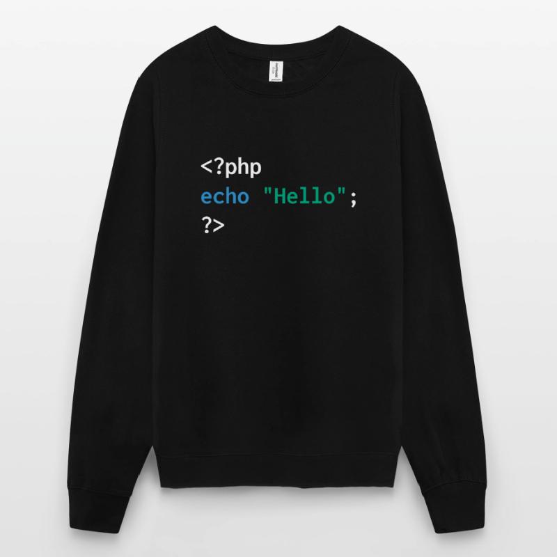 Developer php web humor funny Unisex Sweatshirt