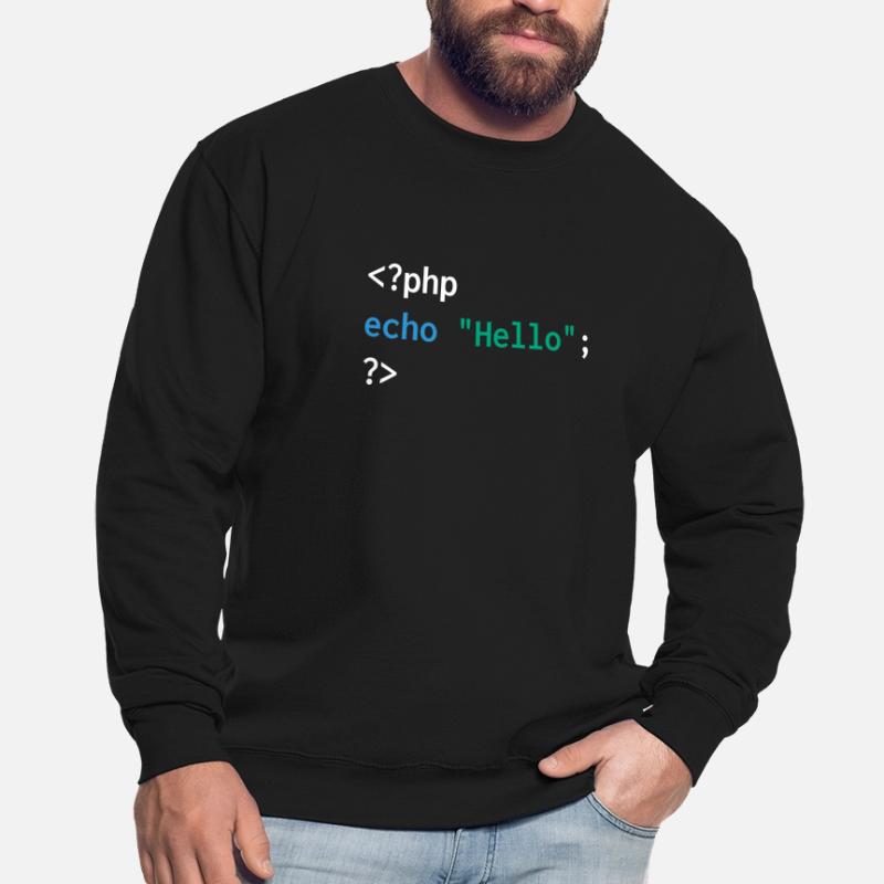 Developer php web humor funny Unisex Sweatshirt