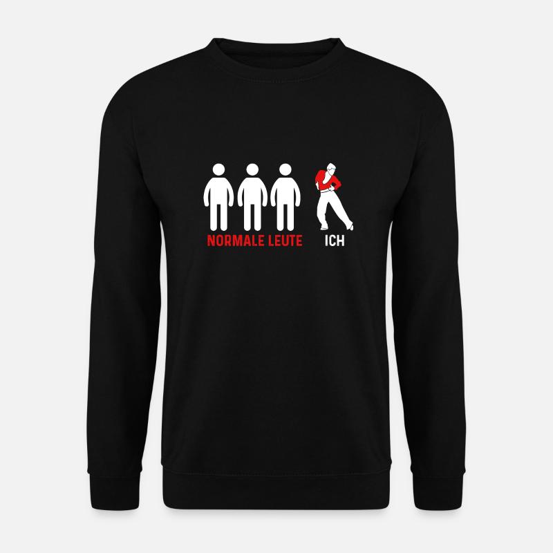 Salsa Tanz Tänzer - Unisex Pullover - Schwarz