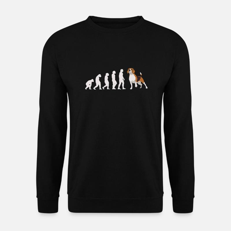 Evolution Beagle - Unisex Pullover - Schwarz