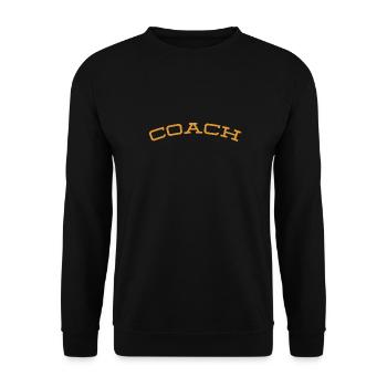Coach - Le meilleur Coach - Der beste Trainer - Sweat-shirt Unisexe - noir - Devant - Alina (178cm) & Michal (187cm)